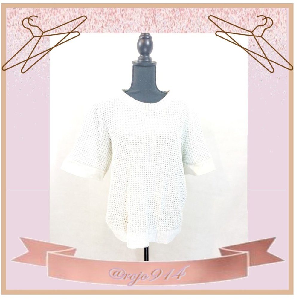 Mixed Media Knitted Sweater